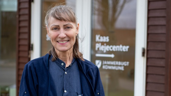 Social- og sundhedsassistent og tillidsrepræsentant Heidi Blæsberg